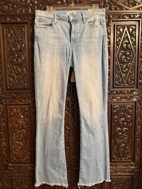 PAIGE High-Rise Manhattan Bootcut Jeans 29